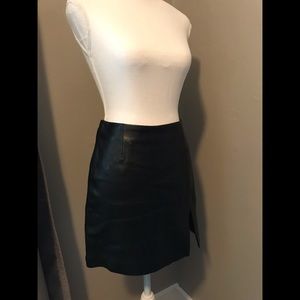 LEATHER SKIRT